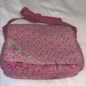 Vera Bradley Paisley Computer Tote